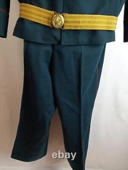 Soviet Army Officer Uniform Jacket Belt Pants Cap Shirt Original Military USSR