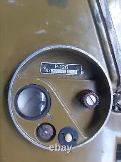 Soviet P126 (r126) Vhf Fm Army Military Radio