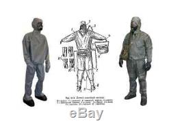 Soviet Russia Chernobyl military chemical protection suit L-1 chimza army NBC