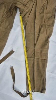 Soviet Soldier Uniform USSR Afghanistan Military Jacket & Trousers Size50-3,1978