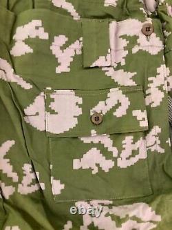 Soviet Uniform Berezka Camouflage PV KGB USSR Military Army Suit klmk Berezka