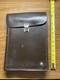 Soviet Vintage Officer Leather Map Case Tablet Bag Military Army Field Gear Ussr