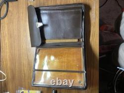 Soviet Vintage Officer Leather Map Case Tablet Bag Military Army Field Gear USSR
