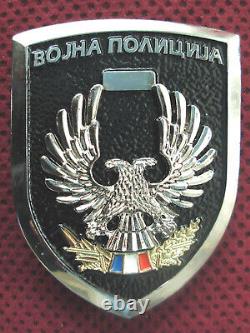 Sr Yugoslavia Yugoslav Army Military Police Breast Badge Rrr