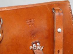 Stunning Swiss Soldier Army Leather Shoulder Bag Officier Switzerland Surplus 74 Stunning Swiss Soldier Army Leather Shoulder Bag Officier Switzerland Surplus 74