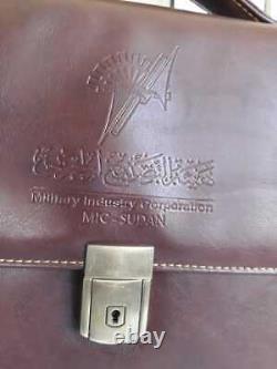 Sudan Sudanese Military army special gift edition officer map document bag rare