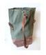 Superb Swiss Army Military Sea Bag Backpack Canvas Leather Seesack 1968 Vintage