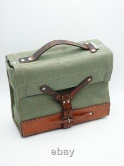 Superb Vintage Swiss Army Military Ammo/Tool Bag Leather Pouch 1963 STGW 57+90