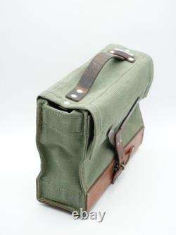 Superb Vintage Swiss Army Military Ammo/Tool Bag Leather Pouch 1963 STGW 57+90