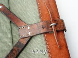 Superb Vintage Swiss Army Military Ammo/Tool Bag Leather Pouch 1963 STGW 57+90