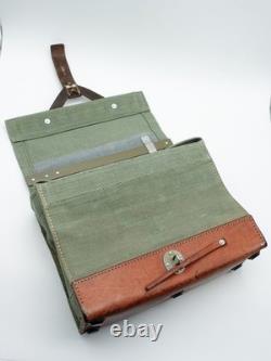 Superb Vintage Swiss Army Military Ammo/Tool Bag Leather Pouch 1963 STGW 57+90