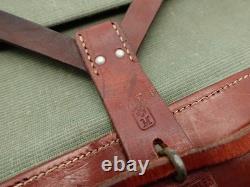 Superb Vintage Swiss Army Military Ammo/Tool Bag Leather Pouch 1964 STGW 57+90