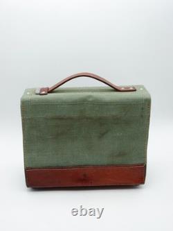 Superb Vintage Swiss Army Military Ammo/Tool Bag Leather Pouch 1964 STGW 57+90