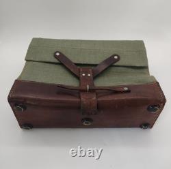 Superb Vintage Swiss Army Military Ammo/Tool Bag Leather Pouch 1967 STGW 57+90