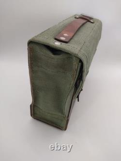Superb Vintage Swiss Army Military Ammo/Tool Bag Leather Pouch 1967 STGW 57+90