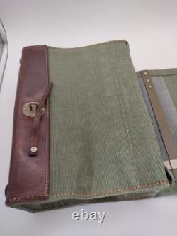 Superb Vintage Swiss Army Military Ammo/Tool Bag Leather Pouch 1967 STGW 57+90