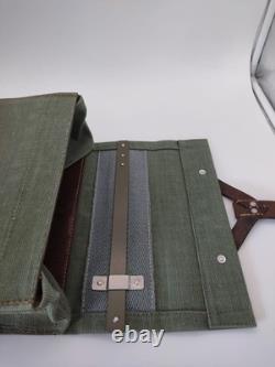 Superb Vintage Swiss Army Military Ammo/Tool Bag Leather Pouch 1967 STGW 57+90