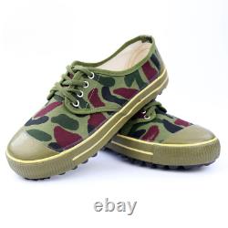 Surplus Chinese Army Pla Tactical Training Shoes Liberation Shoes Boots Green