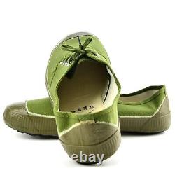 Surplus Chinese Army Pla Tactical Training Shoes Liberation Shoes Boots Green