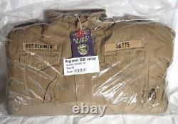 Surplus M65 Regiment Field Jacket with Hood 20-2501-74 Coyote Size Medium