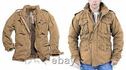 Surplus M65 Regiment Jacket With Warm Quilted Fleece Liner Military Army Coat