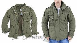 Surplus M65 Regiment Jacket With Warm Quilted Fleece Liner Military Army Coat