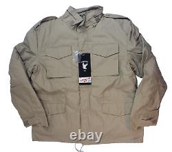 Surplus Raw Vintage M-65 Field Jacket Classic Oversized Military Field Coat 4XL