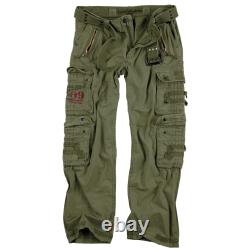 Surplus Royal Traveler Trousers Mens Cargo Military Army Workwear Royal Green