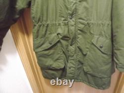 Swedish Army 1992 M90 Early Model Field Parka Green Coat Military Surplus 180/65