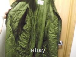 Swedish Army 1992 M90 Early Model Field Parka Green Coat Military Surplus 180/65