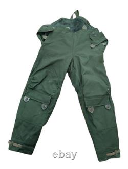 Swedish Army Military Motorcycle Trousers 60's Size C50 Green Sz. L/XL