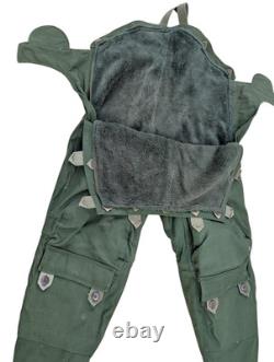 Swedish Army Military Motorcycle Trousers 60's Size C50 Green Sz. L/XL