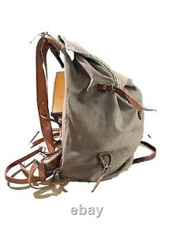 Swedish M39 Backpack Framed Rucksack Bag Vintage Retro Army Military Surplus