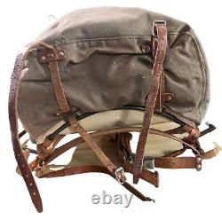 Swedish M39 Backpack Framed Rucksack Bag Vintage Retro Army Military Surplus