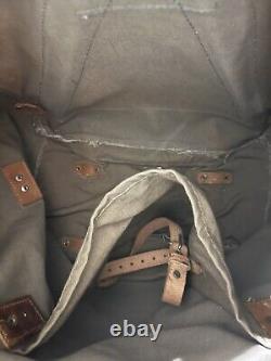 Swedish M39 Backpack Framed Rucksack Bag Vintage Retro Army Military Surplus