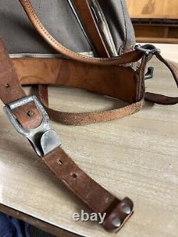 Swedish M39 Backpack Framed Rucksack Bag Vintage Retro Army Military Surplus