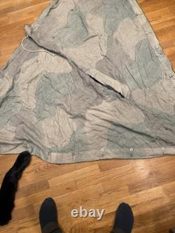 Swedish M39 Poncho Shelter Half 4 Color Knappetalt New Unissued