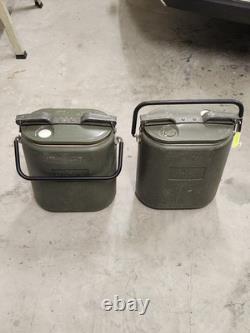Swedish Military Field Cooler Insulated Food Container Army Surplus Camping
