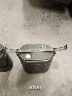 Swedish Military Field Cooler Insulated Food Container Army Surplus Camping