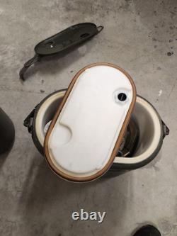 Swedish Military Field Cooler Insulated Food Container Army Surplus Camping