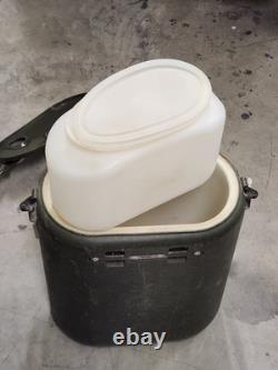 Swedish Military Field Cooler Insulated Food Container Army Surplus Camping