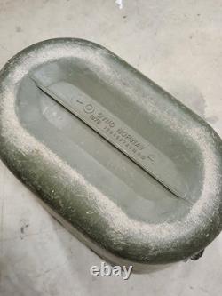 Swedish Military Field Cooler Insulated Food Container Army Surplus Camping Swedish Military Field Cooler Insulated Food Container Army Surplus Camping