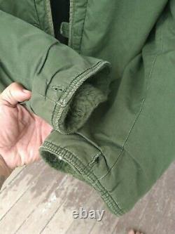 Swedish army C50& c48 Military Jacket Size Large L liner coat winter