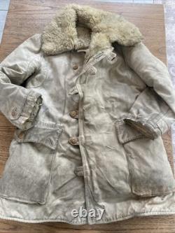 Swedish army jacket Broderna Eriksson Sheepskin Vintage Military Needs TLC