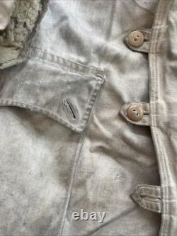 Swedish army jacket Broderna Eriksson Sheepskin Vintage Military Needs TLC