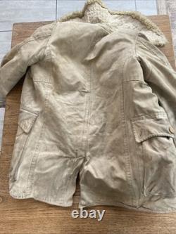 Swedish army jacket Broderna Eriksson Sheepskin Vintage Military Needs TLC