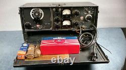 Sweet &ultra Rare Wwii U. S. Military Army Rca Mi-8751 Field Radio