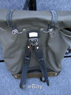 Swiss Army Backpack Rubberized Waterproof Rucksack Military Vintage 1983