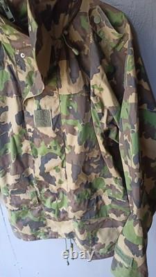 Swiss Army Camouflage Taz 90 Jacket Toe Pro. Military Waterproof Hoodie