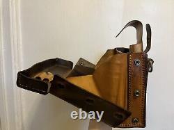 Swiss Army Leather Bag Folding Vintage Medic 1960's With Original Contents